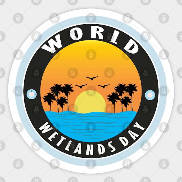 world wetlands day Sticker by Snappy Cart